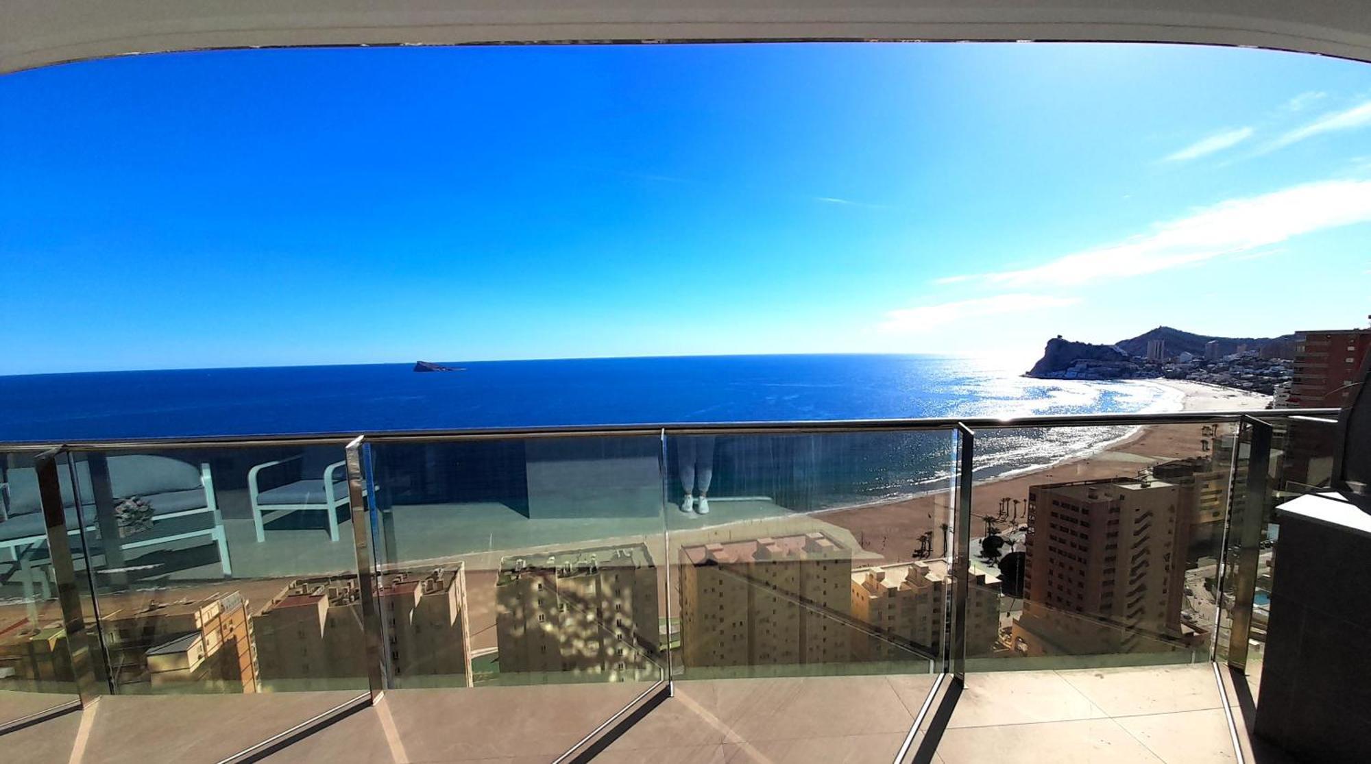 Sunset Cliffs Sea View Apartments 14 Floor Benidorm Buitenkant foto