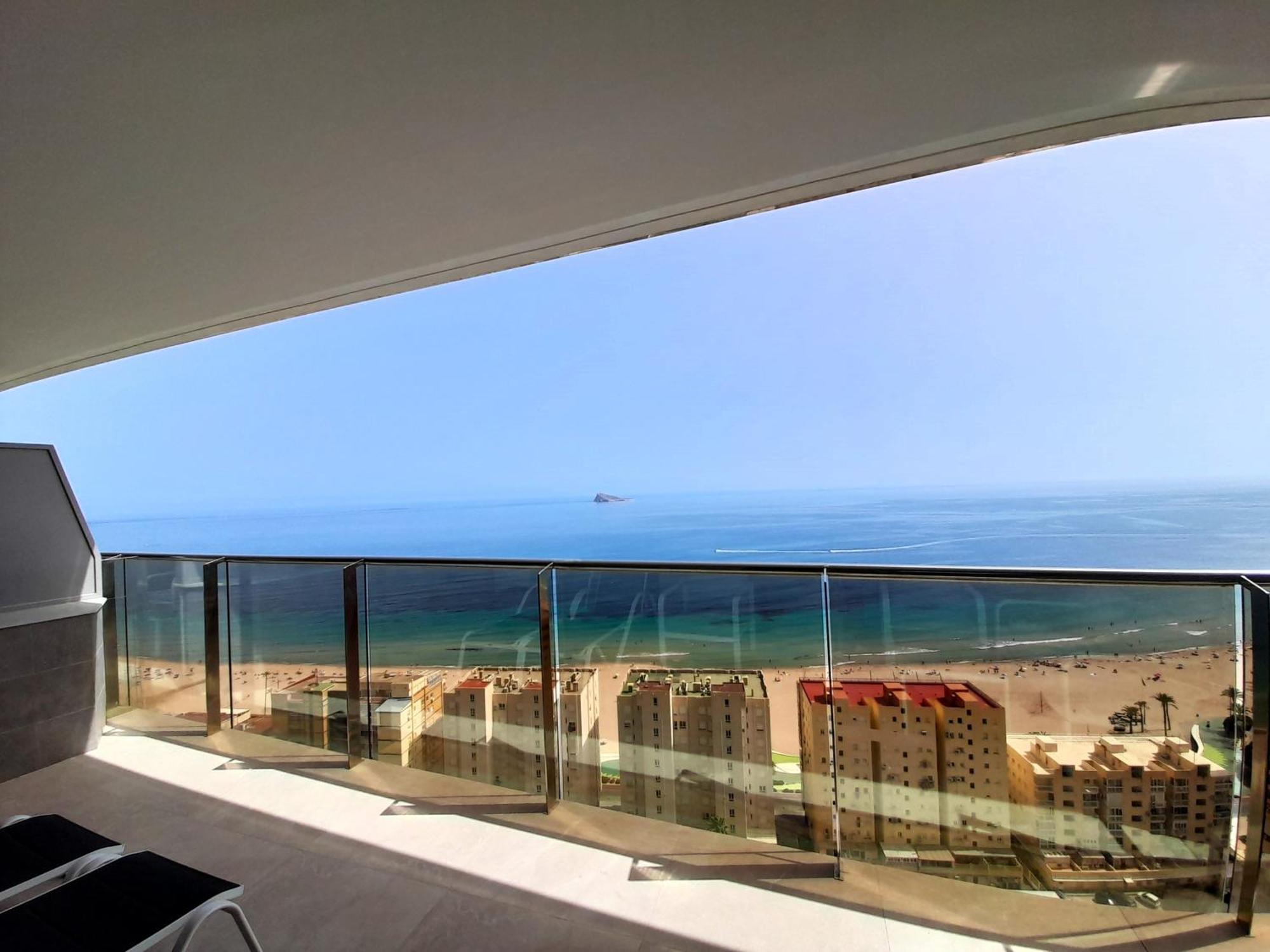 Sunset Cliffs Sea View Apartments 14 Floor Benidorm Buitenkant foto